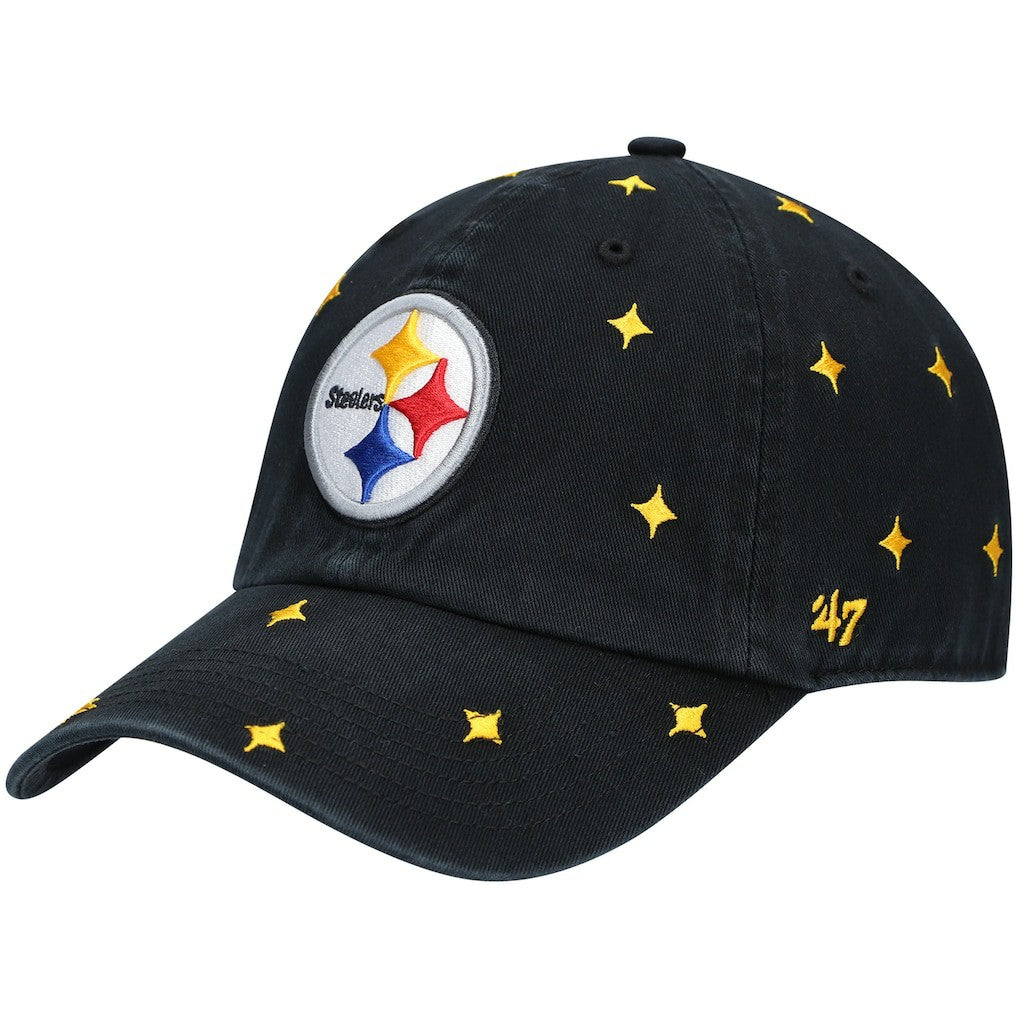 Pittsburgh Steelers 47 brand '47 Women's Confetti Clean Up Adjustable Hat
