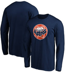 Houston Astros Cooperstown Collection Huntington Logo Long Sleeve T-Shirt | MLB Shop