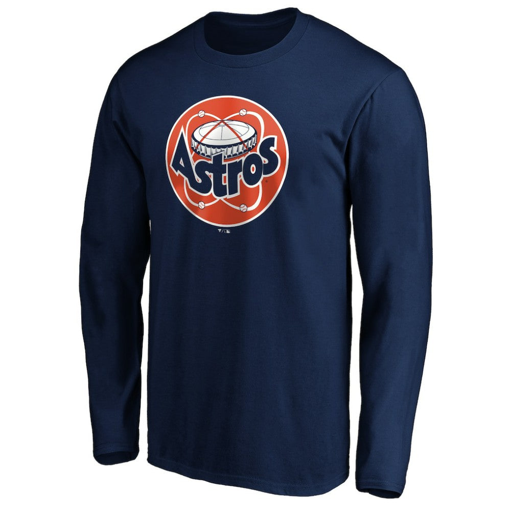 Houston Astros Cooperstown Collection Huntington Logo Long Sleeve T-Shirt | MLB Shop