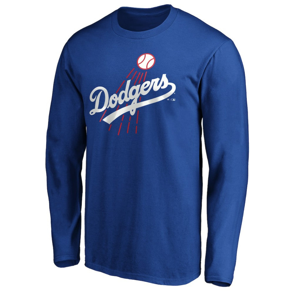 Los Angeles Dodgers Cooperstown Collection Huntington Logo Long Sleeve T-Shirt | MLB Online