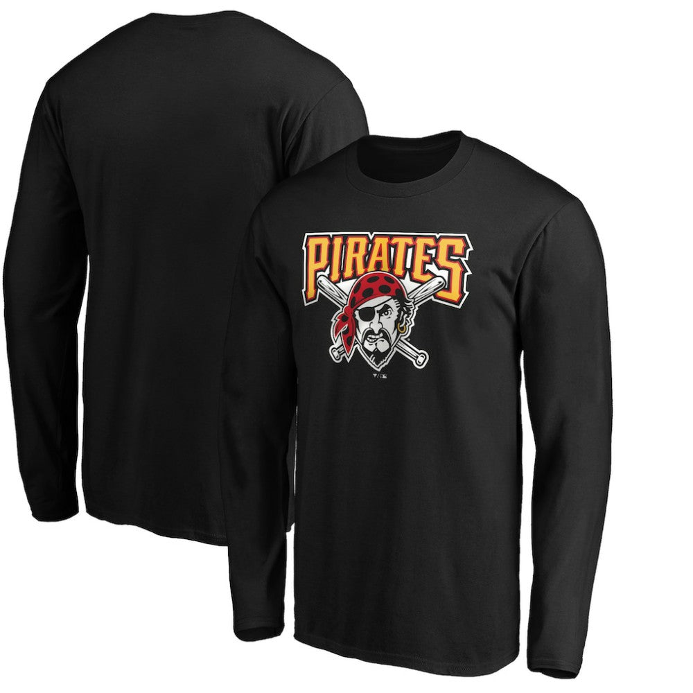 Pittsburgh Pirates Cooperstown Collection Huntington Logo Long Sleeve T-Shirt | MLB Outlet