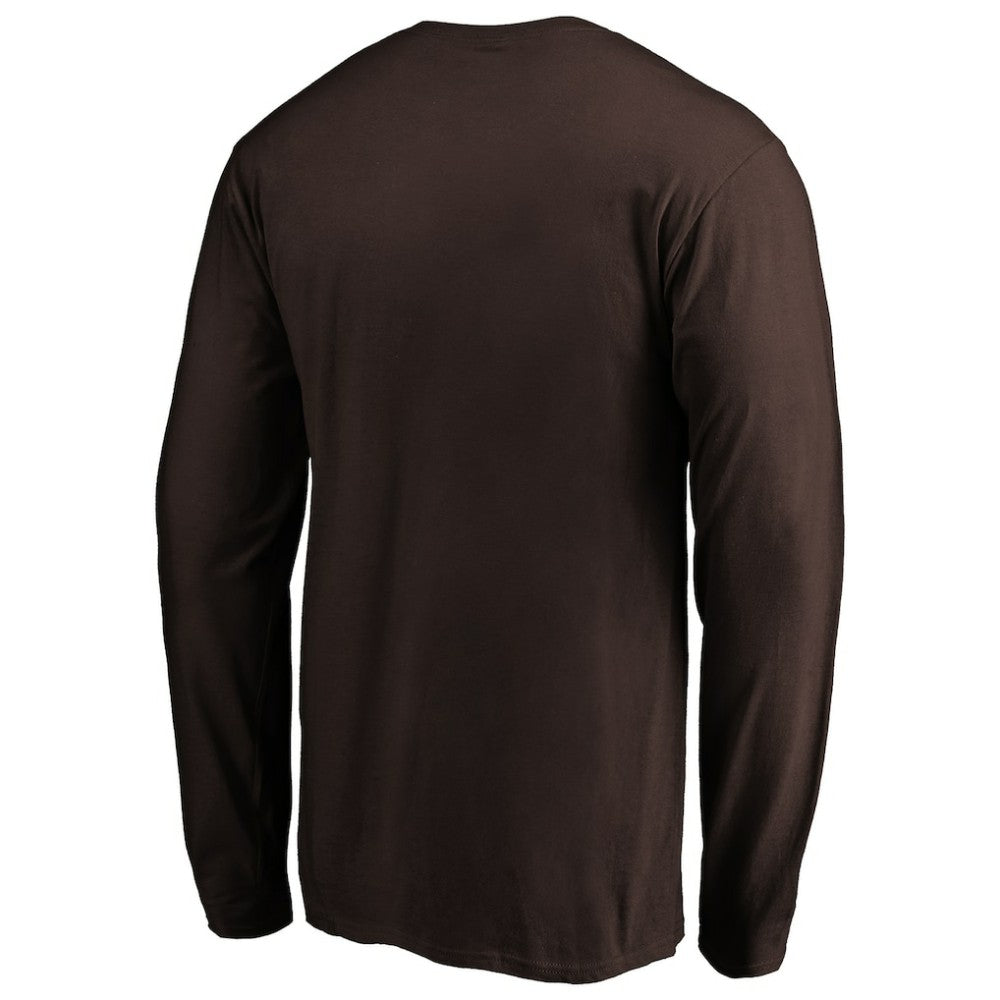 San Diego Padres Cooperstown Collection Huntington Logo Long Sleeve T-Shirt | MLB On Sale