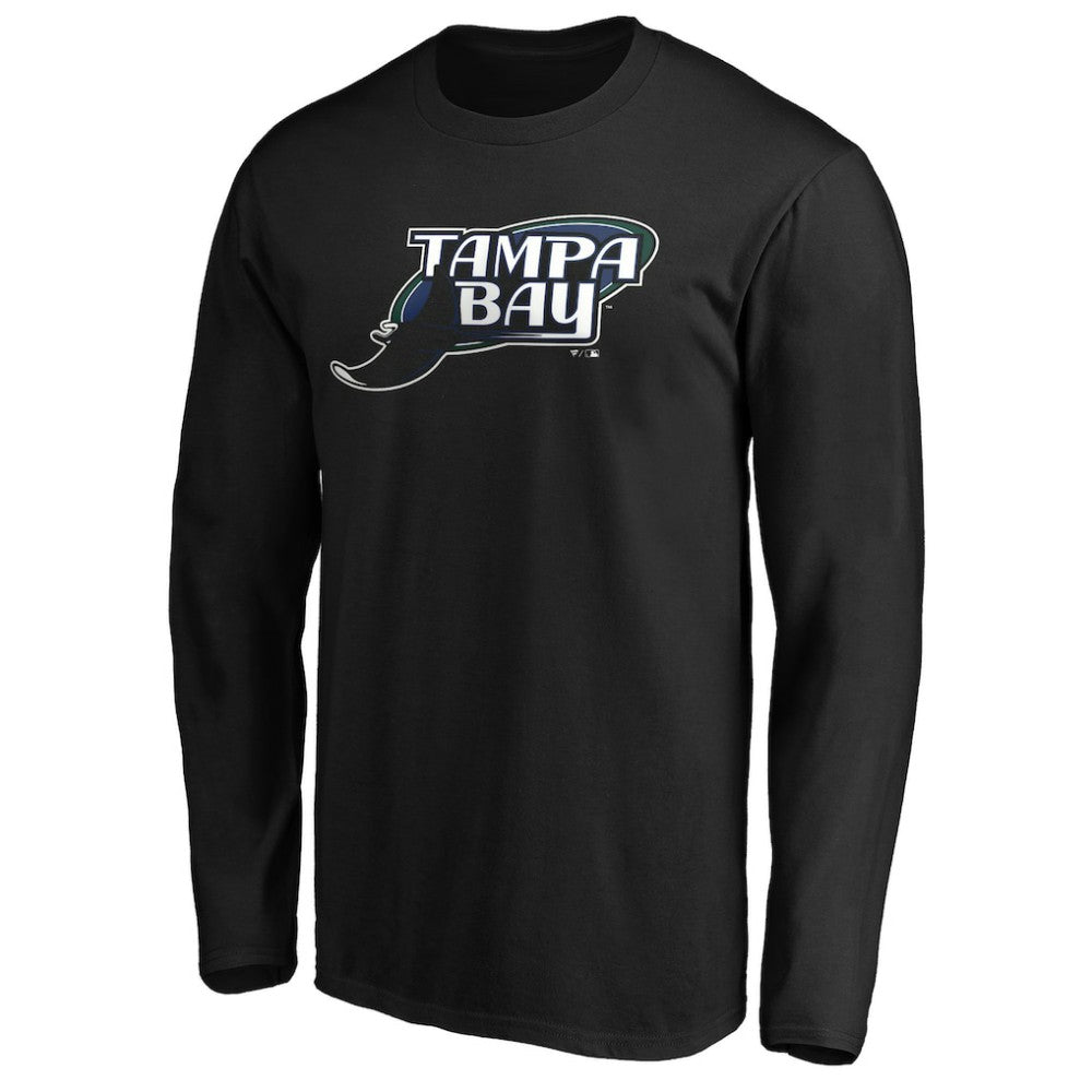 Tampa Bay Rays Cooperstown Collection Huntington Logo Long Sleeve T-Shirt | MLB Shop