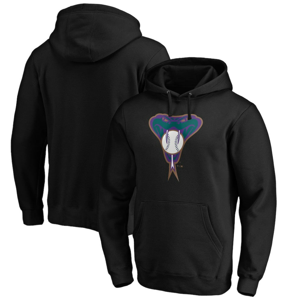 Arizona Diamondbacks Cooperstown Collection Huntington Logo Fitted Pullover Hoodie | MLB Near me