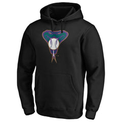 Arizona Diamondbacks Cooperstown Collection Huntington Logo Fitted Pullover Hoodie | MLB Near me