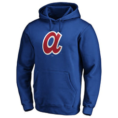 Atlanta Braves Cooperstown Collection Huntington Logo Fitted Pullover Hoodie | MLB Outlet