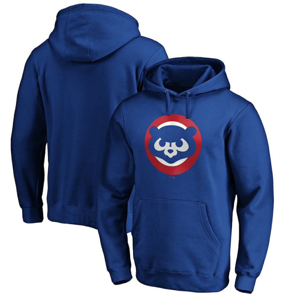 Chicago Cubs Cooperstown Collection Huntington Logo Fitted Pullover Hoodie | MLB Sale