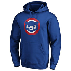Chicago Cubs Cooperstown Collection Huntington Logo Fitted Pullover Hoodie | MLB Sale