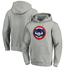 Chicago Cubs Cooperstown Collection Huntington Logo Fitted Pullover Hoodie | MLB Near me