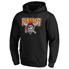 Pittsburgh Pirates Cooperstown Collection Huntington Logo Fitted Pullover Hoodie | MLB US