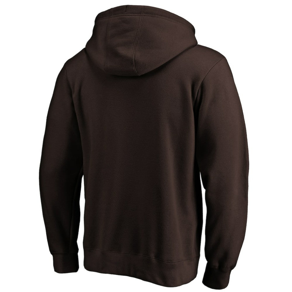 San Diego Padres Cooperstown Collection Huntington Logo Fitted Pullover Hoodie | MLB Sale