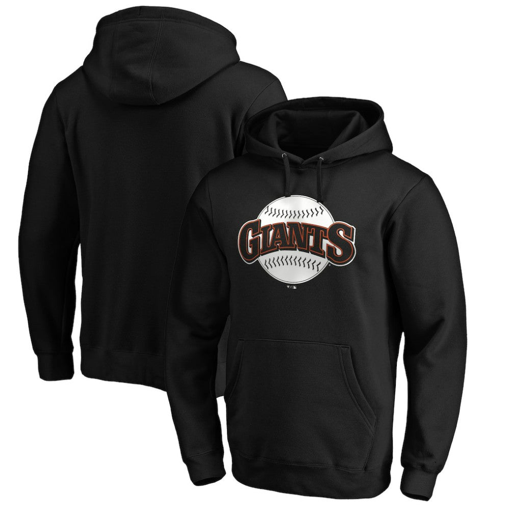San Francisco Giants Cooperstown Collection Huntington Logo Fitted Pullover Hoodie | MLB US