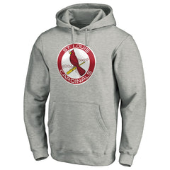 St. Louis Cardinals Cooperstown Collection Huntington Logo Fitted Pullover Hoodie | MLB For sale