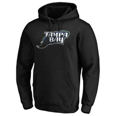 Tampa Bay Rays Cooperstown Collection Huntington Logo Fitted Pullover Hoodie | MLB Near me