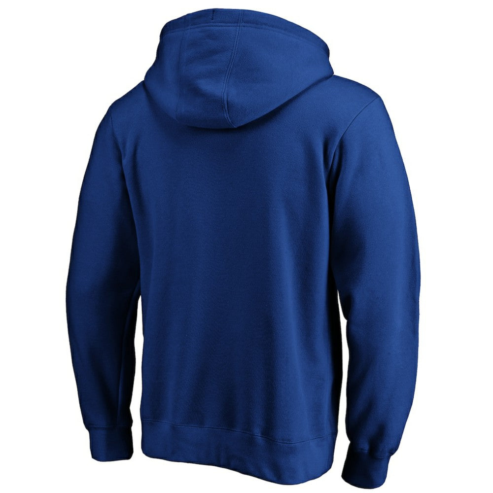 Texas Rangers Cooperstown Collection Huntington Logo Fitted Pullover Hoodie | MLB For sale