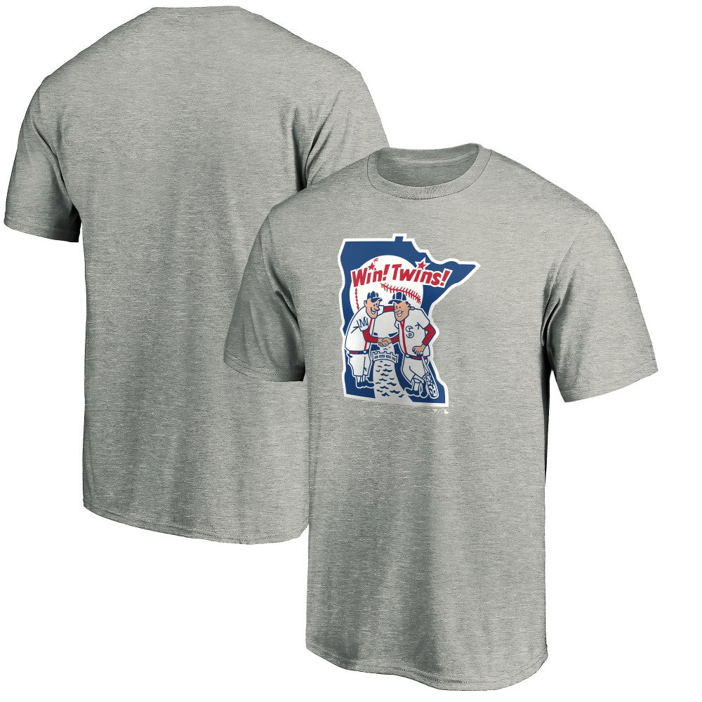 Minnesota Twins Cooperstown Collection Huntington Logo T-Shirt | MLB Sale