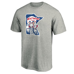 Minnesota Twins Cooperstown Collection Huntington Logo T-Shirt | MLB Sale