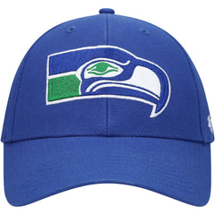 Seattle Seahawks 47 brand '47 Throwback MVP Adjustable Hat