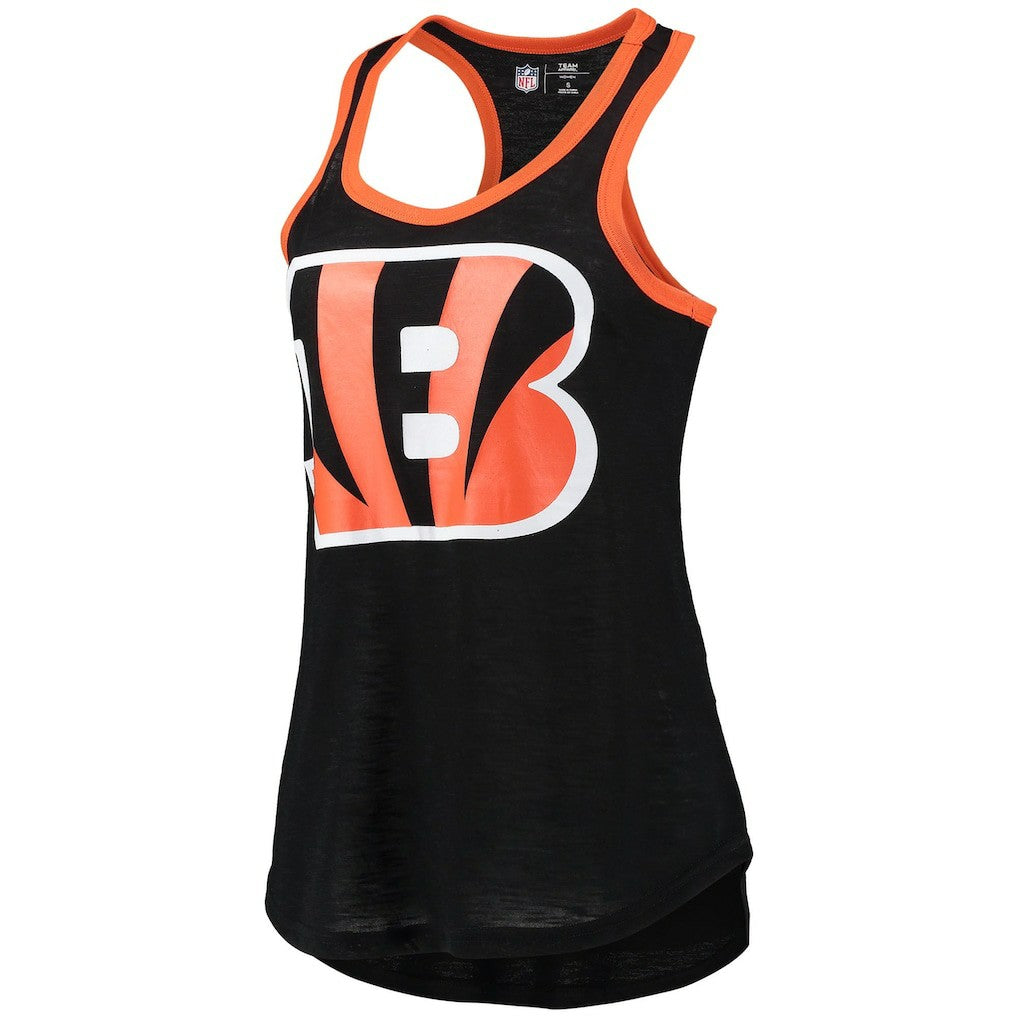 Cincinnati Bengals  G-III 4Her by Carl Banks Women's Tater Burnout Tank Top