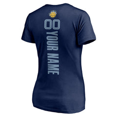 Memphis Grizzlies Women's Playmaker Personalized Name & Number V-Neck T-Shirt New