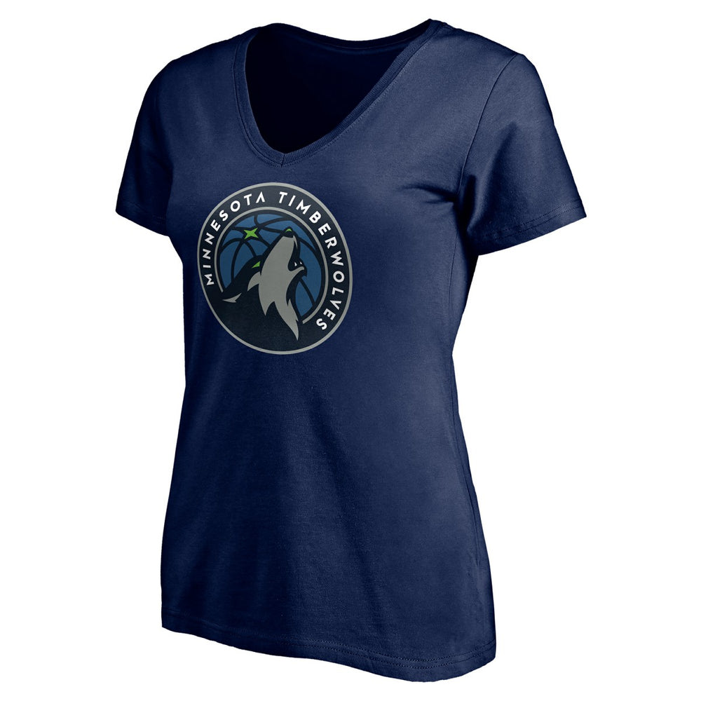 Minnesota Timberwolves Women's Playmaker Personalized Name & Number V-Neck T-Shirt Discount