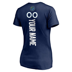 Minnesota Timberwolves Women's Playmaker Personalized Name & Number V-Neck T-Shirt Discount