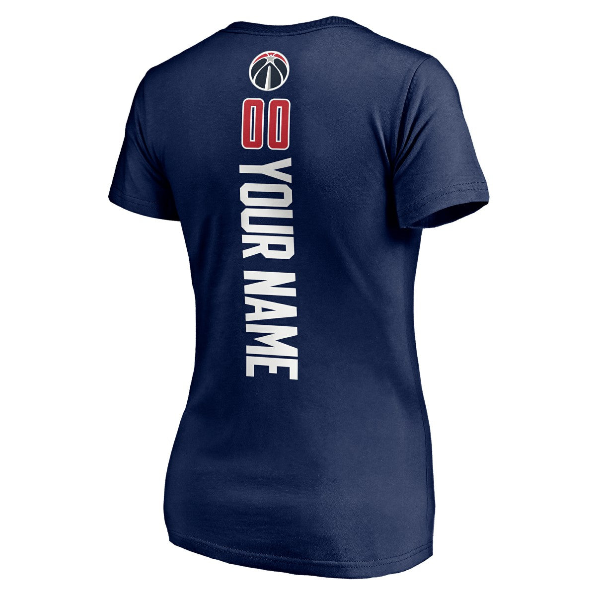 Washington Wizards Women's Playmaker Personalized Name & Number V-Neck T-Shirt On Sale