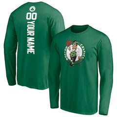 Boston Celtics Playmaker Personalized Name & Number Long Sleeve T-Shirt Discount