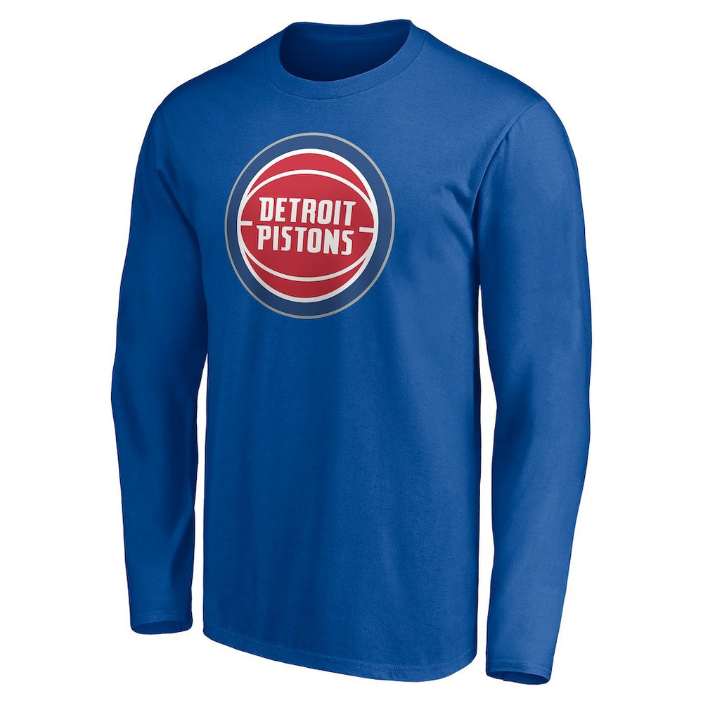 Detroit Pistons Playmaker Personalized Name & Number Long Sleeve T-Shirt sale New