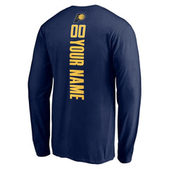 Indiana Pacers Playmaker Personalized Name & Number Long Sleeve T-Shirt Discount