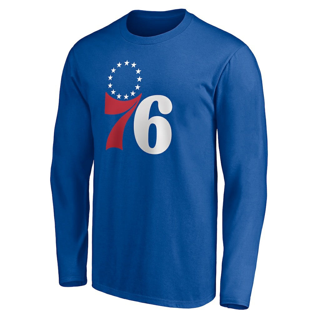 Philadelphia 76ers Playmaker Personalized Name & Number Long Sleeve T-Shirt sale Discount