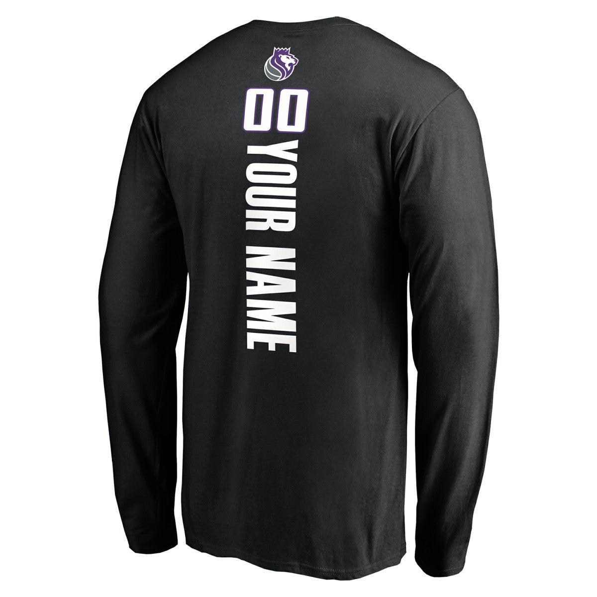 Sacramento Kings Playmaker Personalized Name & Number Long Sleeve T-Shirt For Sale