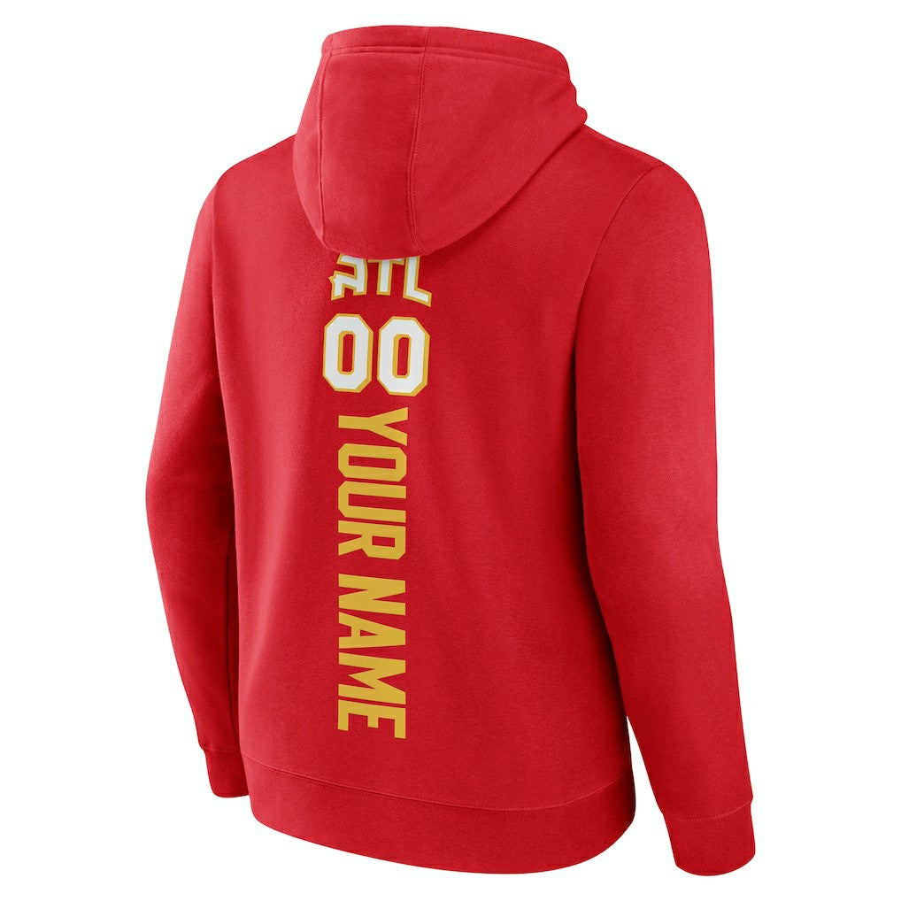 Atlanta Hawks Playmaker Personalized Name & Number Pullover Hoodie Online
