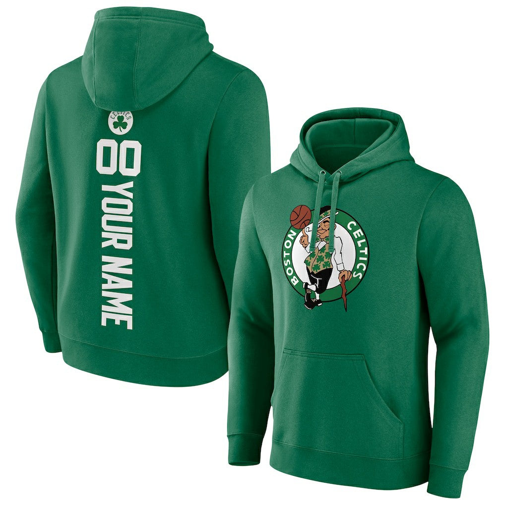 Boston Celtics Playmaker Personalized Name & Number Pullover Hoodie On Sale