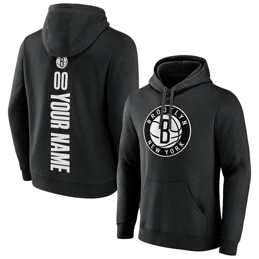Brooklyn Nets Playmaker Personalized Name & Number Pullover Hoodie Online