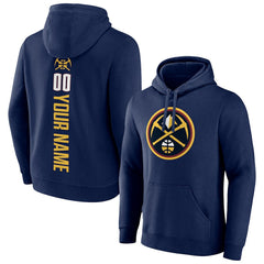 Denver Nuggets Playmaker Personalized Name & Number Pullover Hoodie sale On Sale