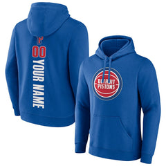Detroit Pistons Playmaker Personalized Name & Number Pullover Hoodie sale Discount