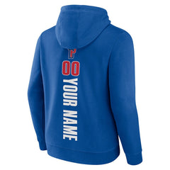 Detroit Pistons Playmaker Personalized Name & Number Pullover Hoodie sale Discount