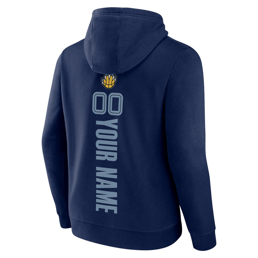Memphis Grizzlies Playmaker Personalized Name & Number Pullover Hoodie Outlet