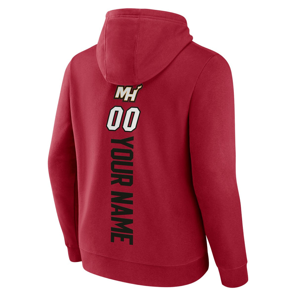 Miami Heat Playmaker Personalized Name & Number Pullover Hoodie Discount