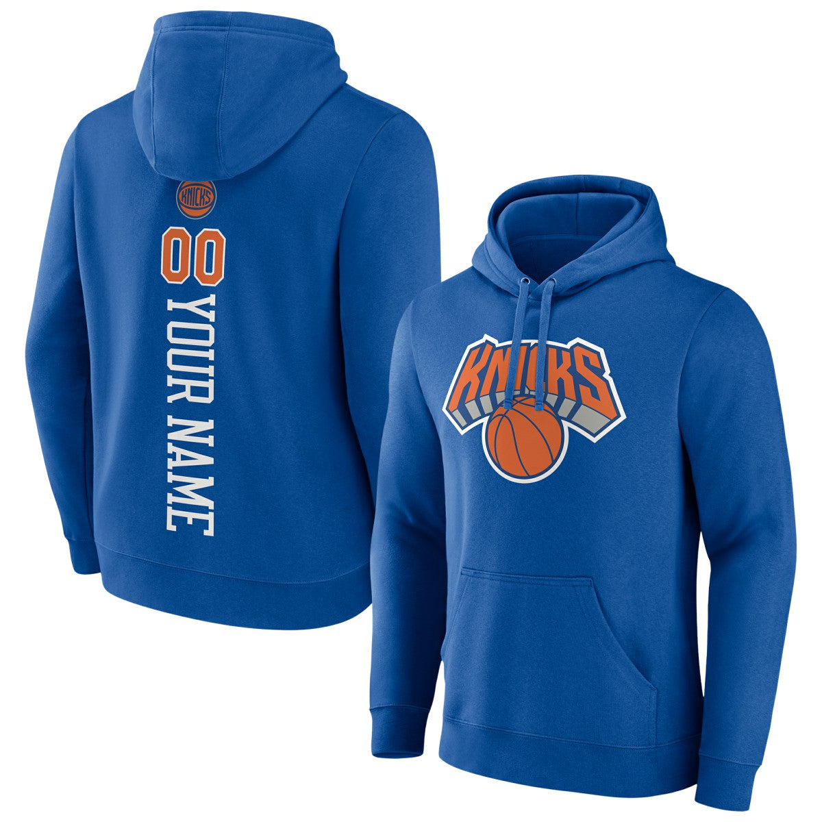 New York Knicks Playmaker Personalized Name & Number Pullover Hoodie Online
