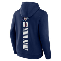 Oklahoma City Thunder Playmaker Personalized Name & Number Pullover Hoodie Discount