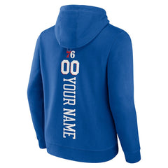 Philadelphia 76ers Playmaker Personalized Name & Number Pullover Hoodie On Sale