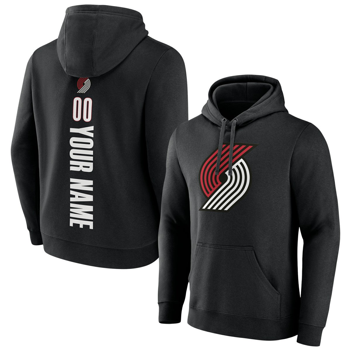 Portland Trail Blazers Playmaker Personalized Name & Number Pullover Hoodie Online