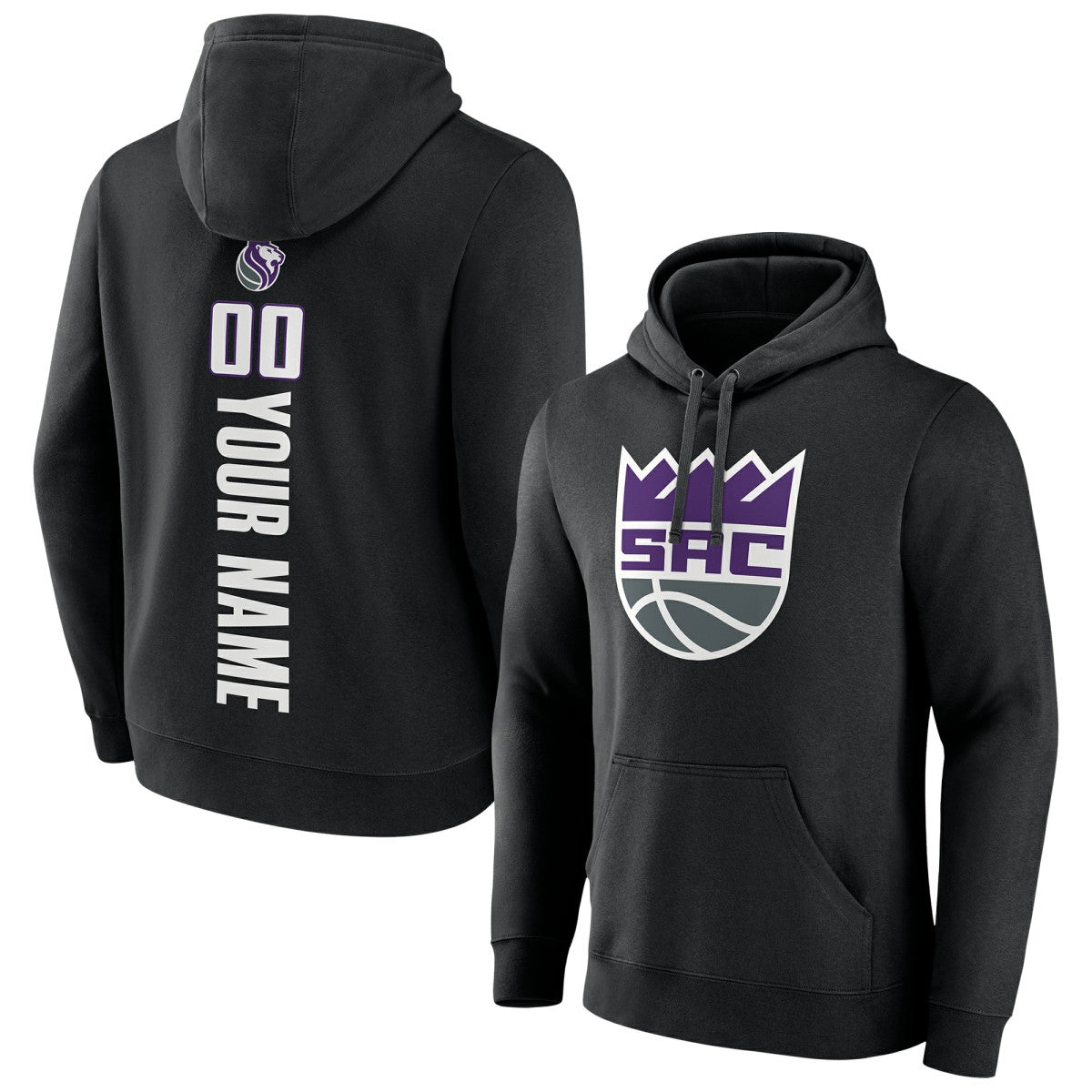 Sacramento Kings Playmaker Personalized Name & Number Pullover Hoodie For Sale