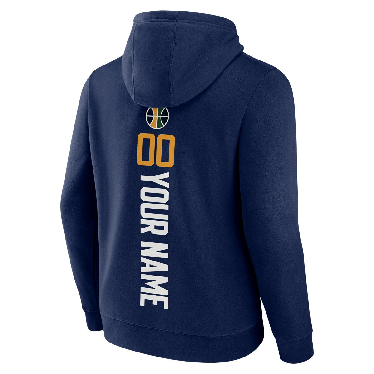 Utah Jazz Playmaker Personalized Name & Number Pullover Hoodie On Sale