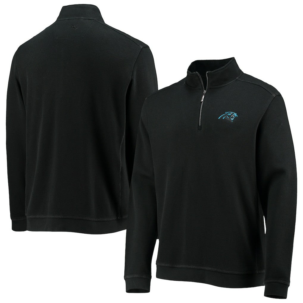 Carolina Panthers Tommy Bahama Nassau Half-Zip Jacket