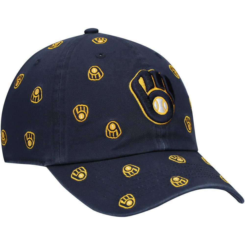 Milwaukee Brewers '47 Women's Confetti Clean Up Adjustable Hat | MLB Outlet