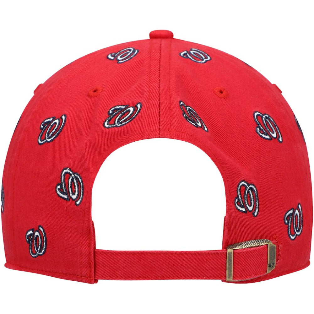 Washington Nationals '47 Women's Confetti Clean Up Adjustable Hat | MLB US