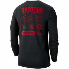 Toronto Raptors 75th Anniversary Courtside Element Long Sleeve T-Shirt Online